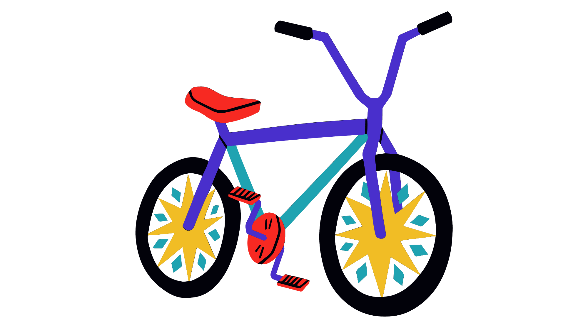 colorful bicycle